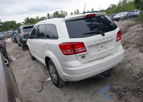 2018 Dodge Journey Se from USA, damaged, VIN 3C4PDCAB2JT384596